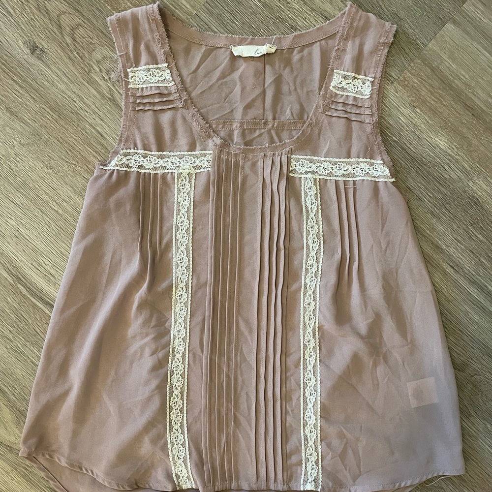 Lightweight Blush Pink Tank Top